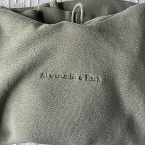 Medium green A&F hoodie